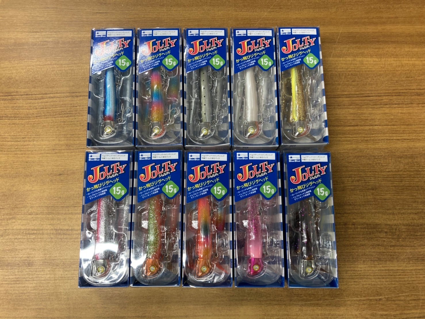 ブルーブルー「ジョルティ15g」再入荷！