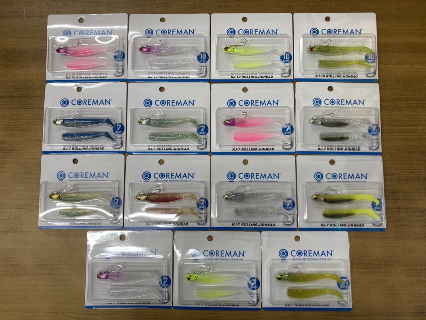 コアマン「RJ 7g･10g」入荷！