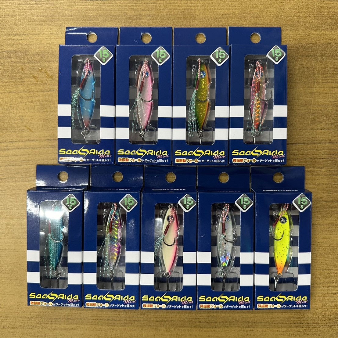 ブルーブルー新製品「シーライドミニ15g」