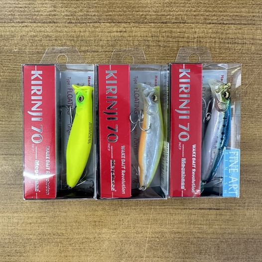 メガバス新製品「 キリンジ70」