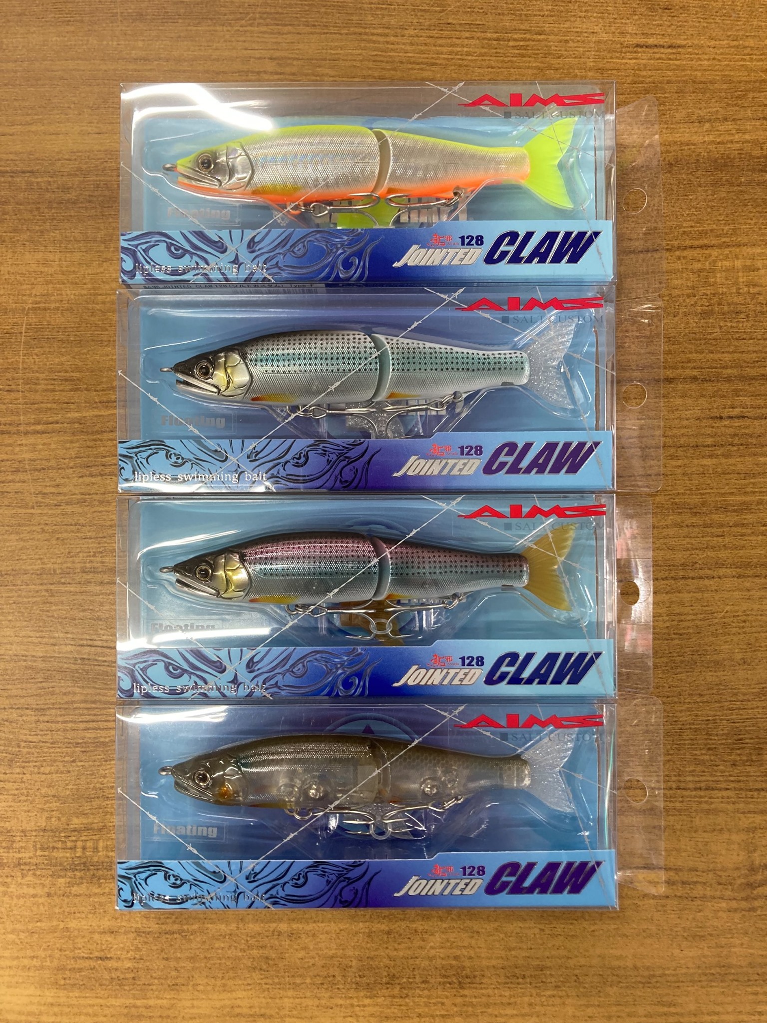 ジョインテッドクロー ソルトカスタム 128F！