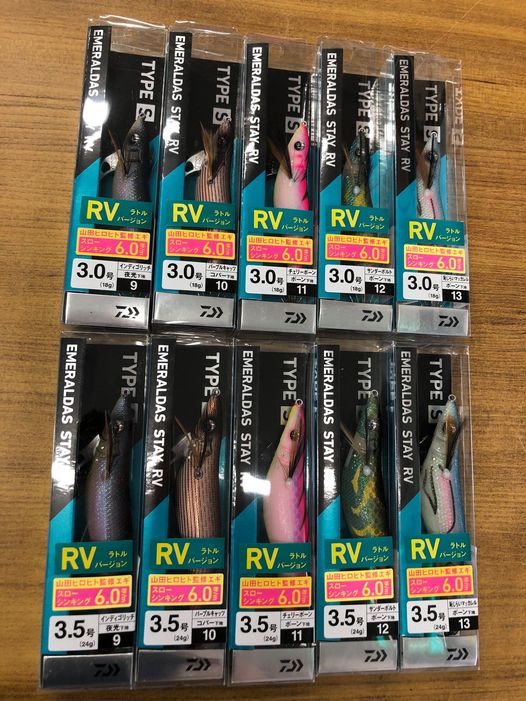 「ステイ タイプS RV」新色の５色入荷！